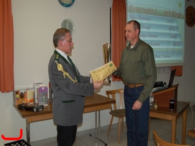 Preisverteilung Dreikönigschießen 2016